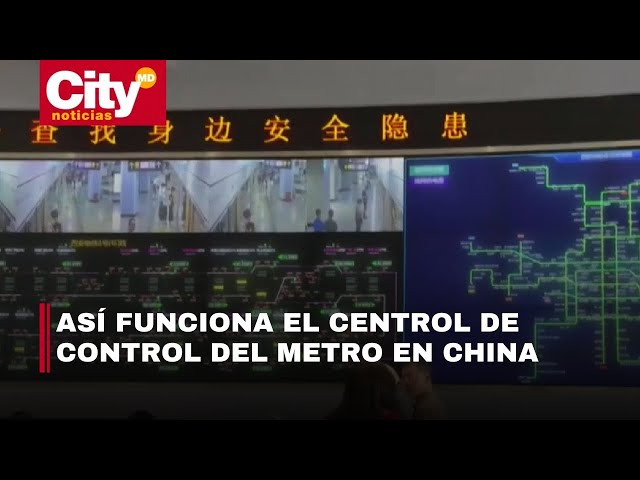As?? es el centro de control del metro en Xian, China