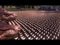 10000 chickens vs. 20 T-Rexes