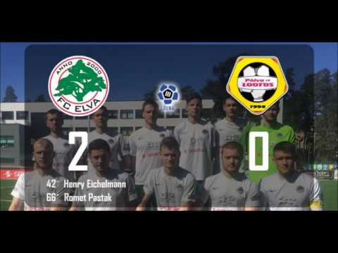 3. voor 2018: FC Elva II - Põlva FC Lootos 2:0 (1:0)
