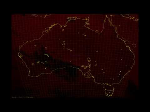 Esperance Fires 17 Nov 2015  AHI   Fire Temperature