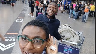 A Subscriber Arrives Brazil On Student Visa To Study For Free| Airport Meet Up To Receive Him