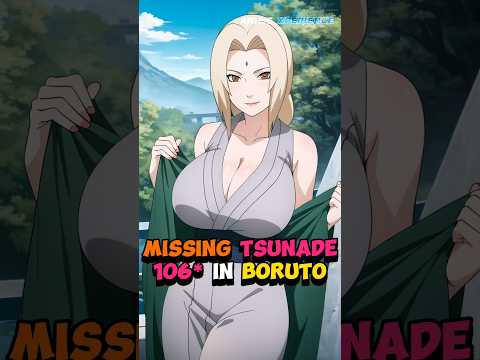 Why Tsunade 106 Removed From Boruto 🥴 | Naruto In Hindi | #naruto #anime #tsunade #shortvideo#shorts