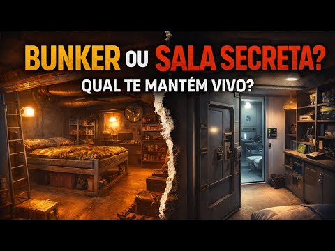 Bunker ou Sala Secreta? O Que Realmente Funciona no Brasil em Crise | Análise Realista (Custos)