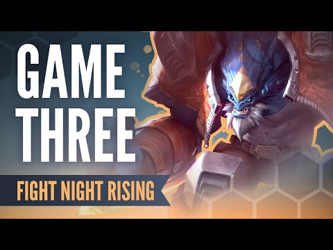 TFT Fight Night Rising: Week 17, Game 3 - Teamfight Tactics Competitive Tournament Gameplay