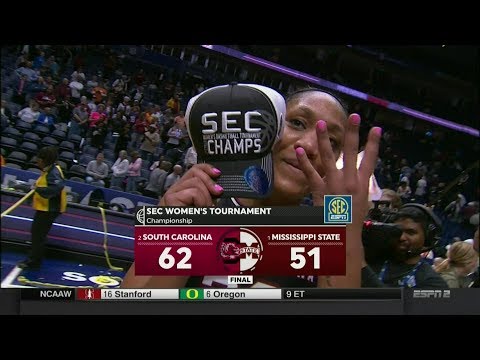2018 Gamecock Women's Basketball SEC Tournament Championship (Full Game HD)