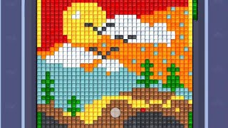 Pixel Flow Level 474. Walkthrough Gameplay