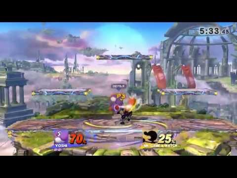 Game Evo 3rd Qualifier SSB4: Sultoon (G&W) vs DevilX (Yoshi, C. Falcon) - LR5
