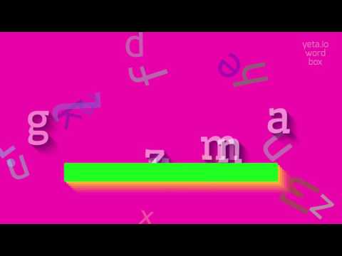 How to say "guzman"! (High Quality Voices)