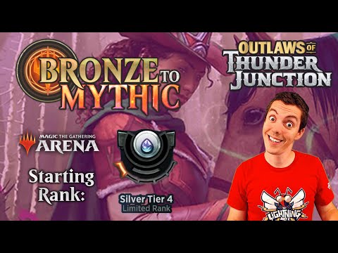 🥈 Bronze To Mythic: Episode 3 - Starting Rank: Silver 4 - MTG Arena: 🤠Outlaws Of Thunder Junction 🤠