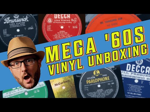 UNBOXING 1960's UK VINYL: Beatles, Stones, Hollies, Who & MORE | TIME-CAPSULE Copies