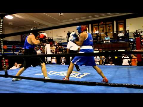 Brendan Doyle 1st amateur fight round 1