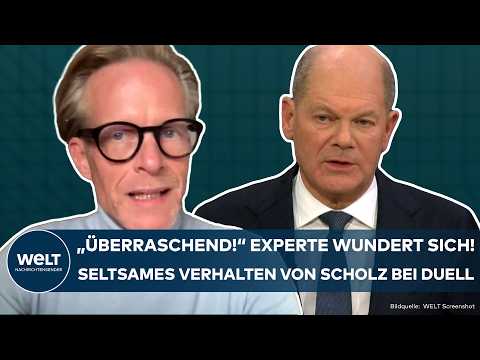 OLAF SCHOLZ: TV-Duell gegen Friedrich Merz! Dieses Verhalten des Bundeskanzlers überrascht