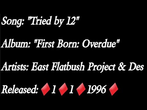 East Flatbush Project - Tried by 12 Ft. Des (Lyrics)*EXPLICIT