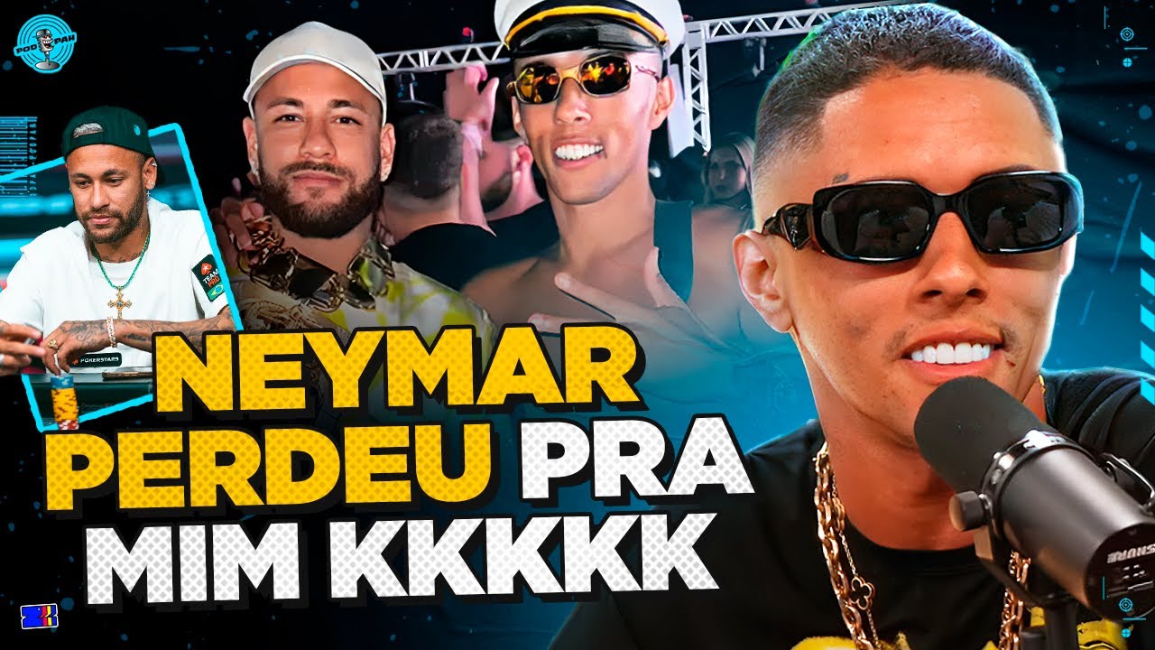 BUZEIRA GANHOU 1 MILHÃO do NEYMAR no POKER!