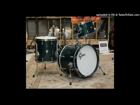 SOLD - Gretsch 12/14/18" USA Custom Drum Set - Cadillac Nitron Green Gloss