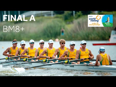 2025 World Rowing Under 23 Championships - Under 23 Men’s Eight (BM8+) - Final A