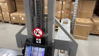 SET bezdrátový kamerový systém s monitorem 7" AHD, DVR, pro vysokozdvižné vozíky