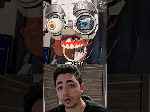 He’s Making A Real FNAF Animatronic 😭