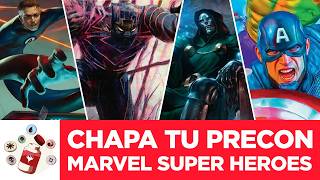Chapa tu Precon: MARVEL - Mister Fantastic vs T'Challa vs Doctor Doom vs Captain America | EDH | MTG