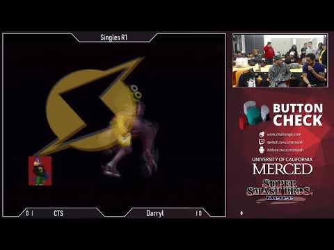 Button Check 13 - Singles R1: Chance vs  Darrell