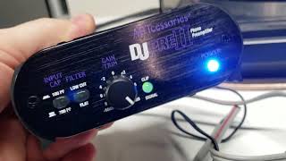 Video thumbnail for ART DJ Pre II with Class D amps... (Don't do it) by djgeojoe