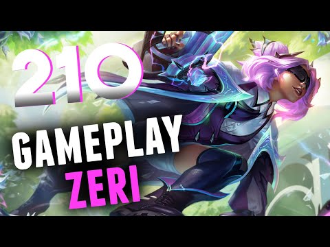 #1 ZERI NEL MONDO LESGOOO | Ranked Gameplay Zeri | Okami Alfa League of Legends ITA