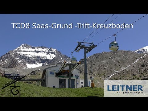Saas-Grund -Trift-Kreuzboden