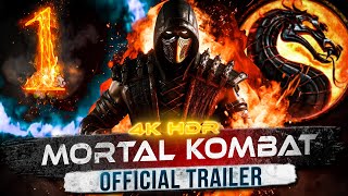 [4K HDR] MORTAL KOMBAT 1 - Official Trailer and Reaction | 60FPS