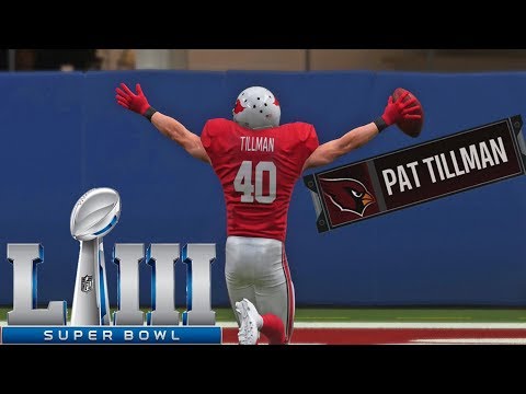 Can We Win Pat Tillman a Super Bowl? Madden 19 Custom Franchise Player Mode