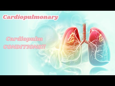 NPTE Cardiopulmonary Conditions with PRACTICE Questions