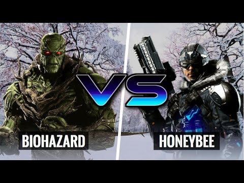 ICE VS THE GREEN! WHO WILL WIN? HoneyBee (Captain Cold) vs Biohazard (Swamp Thing) - FT5 Series!
