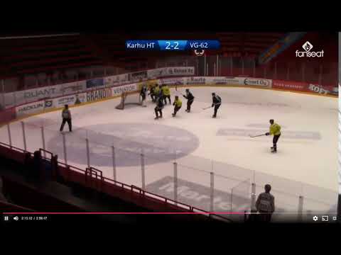 Niklas Lehti vs. Stenka Karlsson - Karhu HT - VG-62 (21.1.) (Kyynärpäätaklausta edeltänyt tilanne)