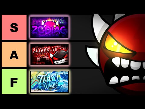 Ranking Every Top 1 Demon in Geometry Dash