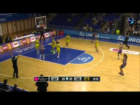 Highlights Sopron v Targoviste W5 EuroLeague Women