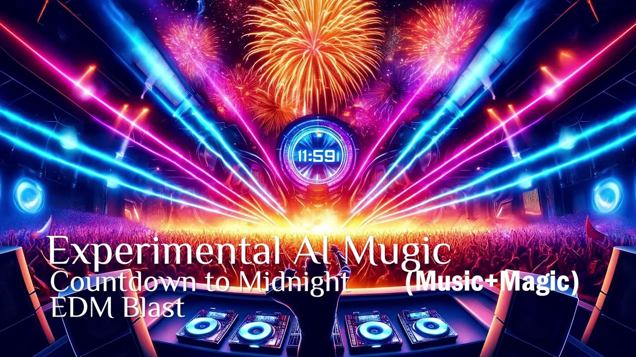 Countdown to Midnight | EDM Blast #edm #dancemusic #edmmusic #aimusic #disco #discomusic #hitsongs