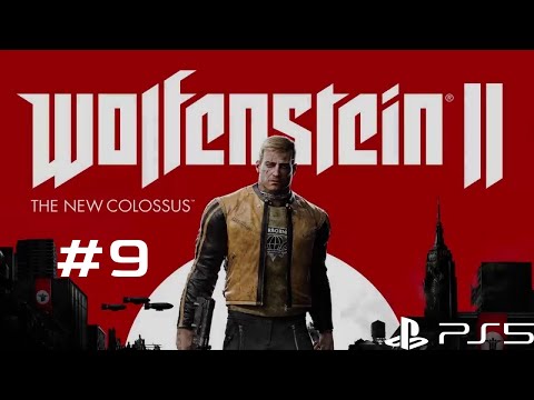 Wolfenstein II: The New Colossus #9 🗽 Dzień Sądu | PS5 🎮