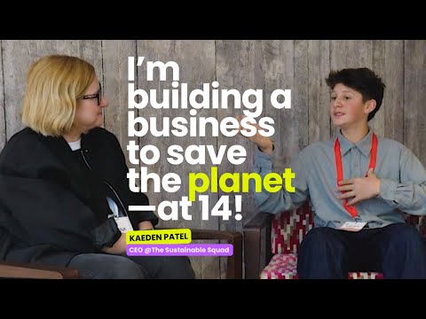 14-Year-Old CEO on Solving the Climate Crisis | Kaeden Patel