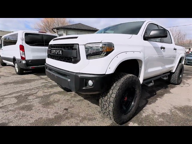 2017 TOYOTA TUNDRA CREWMAX PICKUP V8, FLEX FUEL, 5.7 LITER SR5 PICKUP 4D 5 1/2 FT