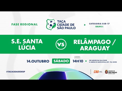 Sub - 17 - Se Santa Lucia x Relampago/Araguay