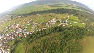 preview picture of video 'Paramotor. A Small Flight in Zuberec Slovakia'