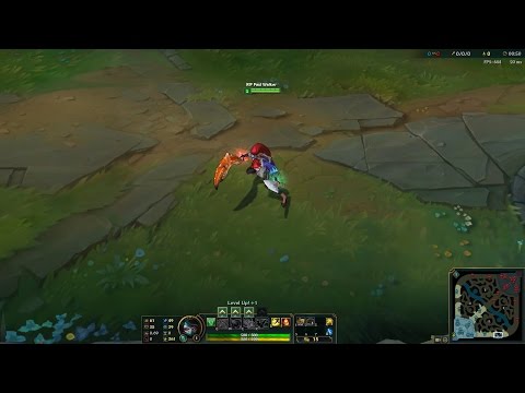 Sashimi Akali Skin - 750RP - PBE Server - In Game Preview - League Of Legends