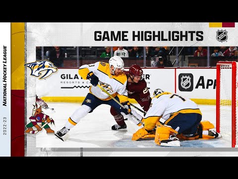 Predators @ Coyotes 2/26 | NHL Highlights 2023