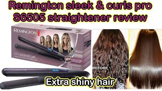 Best Remington hair straightener | sleek& curls s6505 straightener review
