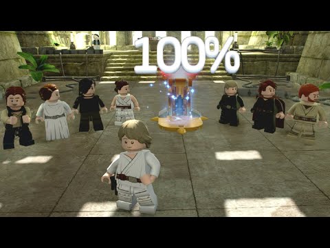 What happens when you get 100% in LEGO Star Wars the Skywalker Saga?