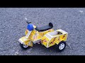 How To Make Matchbox Scuter With Sidecar At Home Matchbox Scuter Matchbox Craft Mi Crazy Maker