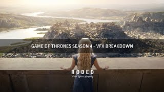 Game of Thrones Season 4 | VFX Breakdown by Rodeo FX