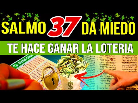 SALMO PARA GANAR LA LOTERIA! Increíble SALMO 37 hace SOÑAR a todos los números de LA LOTERÍA! 🤑