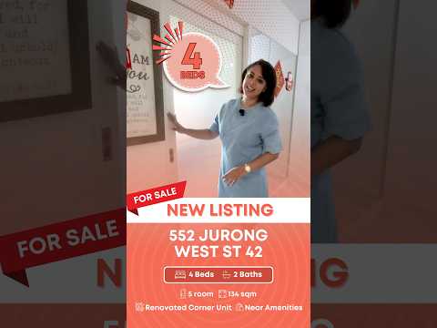 552 Jurong West Street 42, 552 Jurong West Street 42, Boon Lay / Jurong / Tuas, 4 Bedrooms, 1,442 sqft, HDB Flat For Sale, by Thila Arudas 蒂雅, 500144998 - PropertyGuru.com.sg