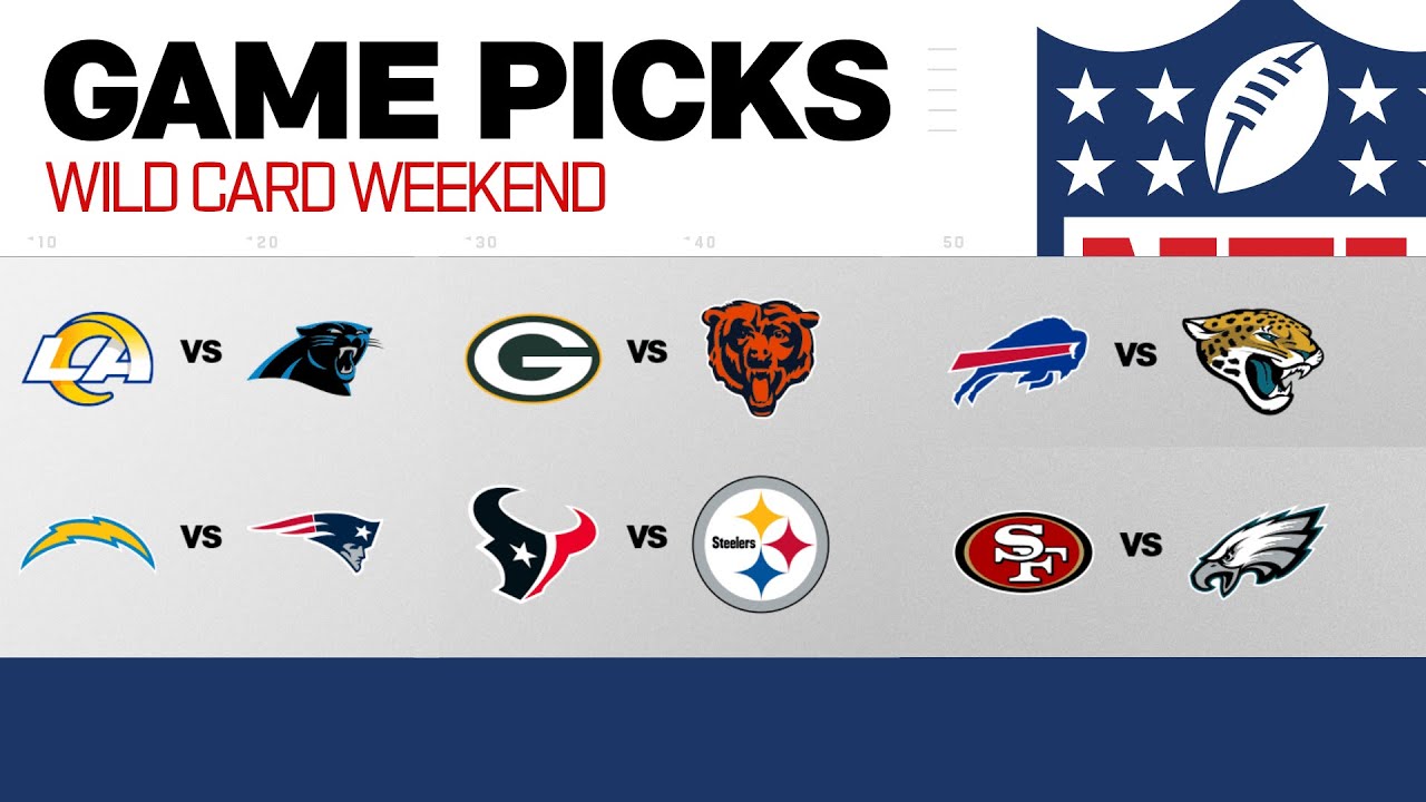 NFL Game Picks Wild Card Weekend