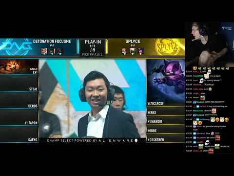 LS commentates DFN vs SPY - Group B, Play in, Day 1, Worlds 2019
